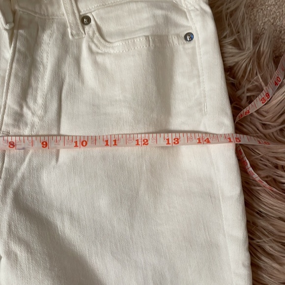 Jeans White Skinny New Size 2 Petite - Picture 9 of 11